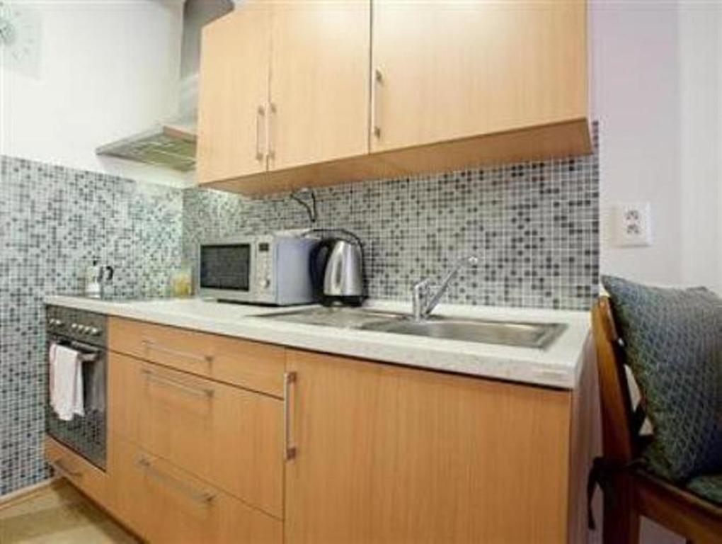 Apartment Smichov Prag Oda fotoğraf