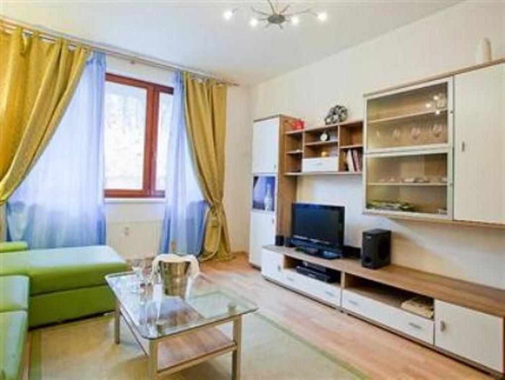 Apartment Smichov Prag Oda fotoğraf